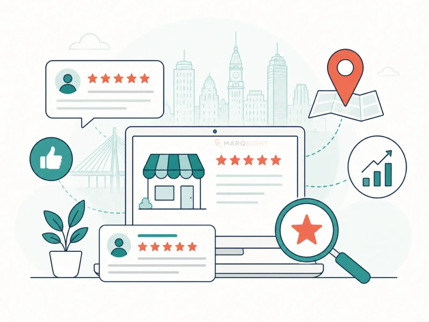 Turning Local Reviews Into a Boston-Focused SEO Advantage - MarqEight