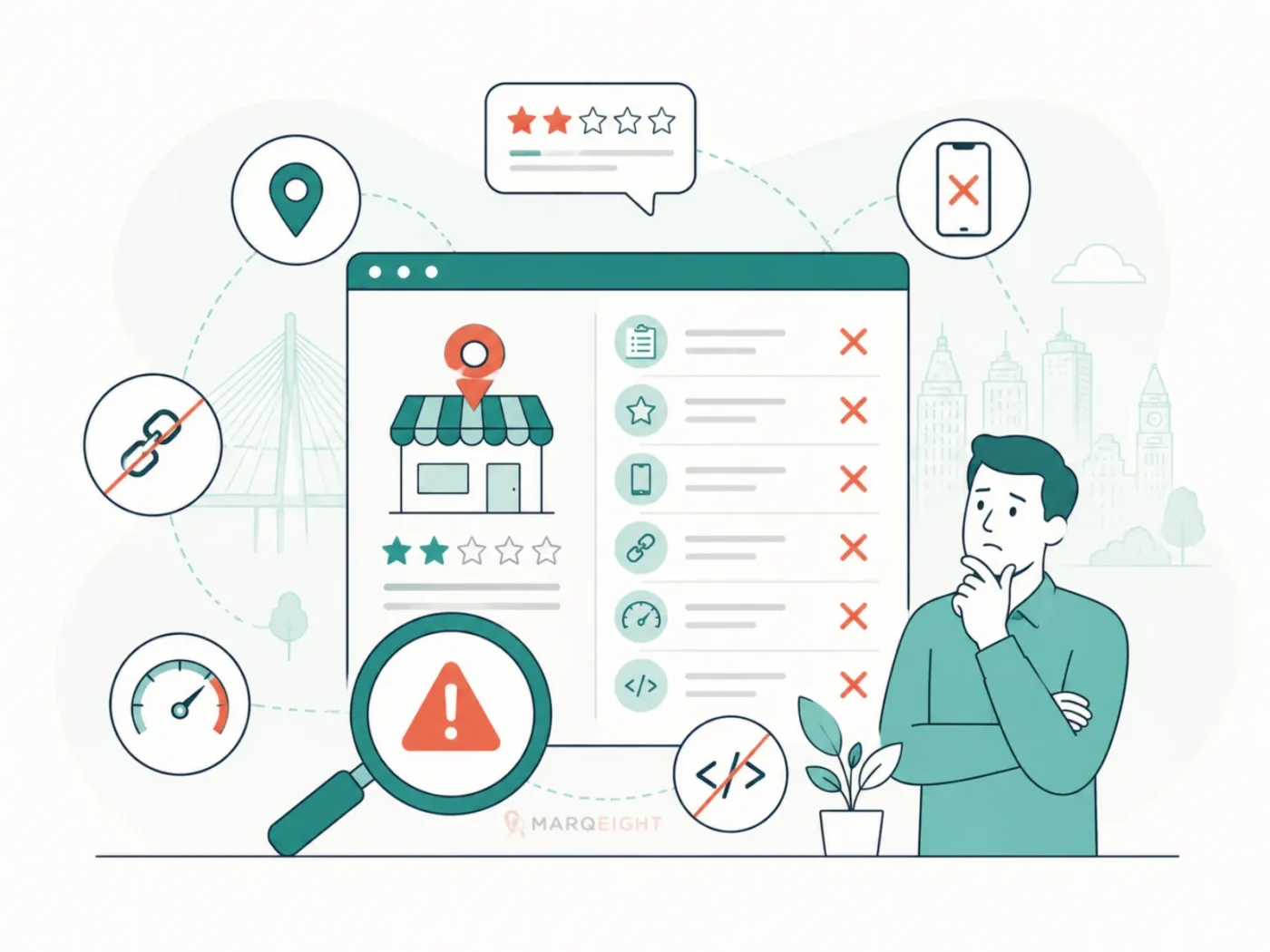 Biggest Local SEO Mistakes Service Businesses Make - MarqEight