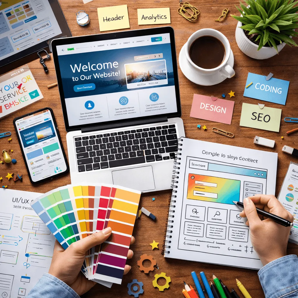 Web design services by MarqEight